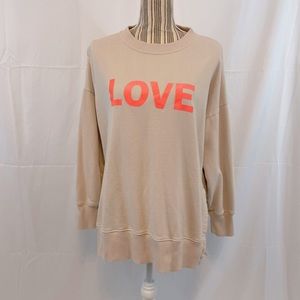Aerie LOVE sweatshirt soft & comfy medium long sleeve